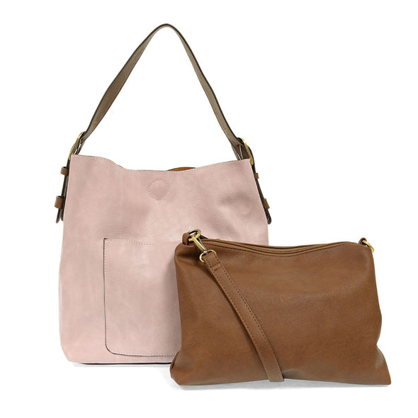 Classic Hobo Handbag with Removable Insert Bag