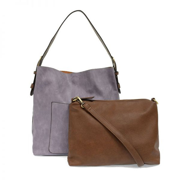 Classic Hobo Handbag with Removable Insert Bag