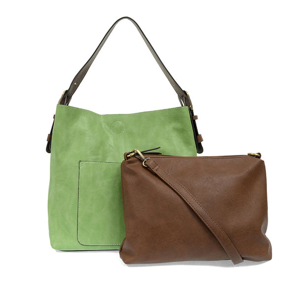 Classic Hobo Handbag with Removable Insert Bag