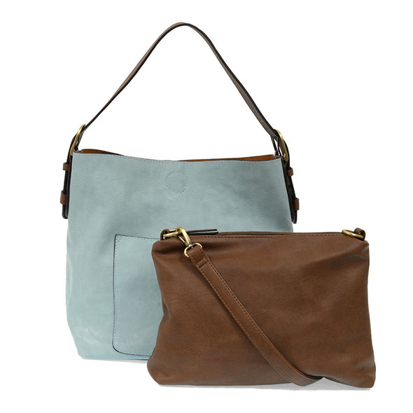 Classic Hobo Handbag with Removable Insert Bag