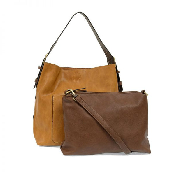 Classic Hobo Handbag with Removable Insert Bag