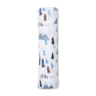 Lulujo Mountain Top Cotton Swaddle – 47×47″