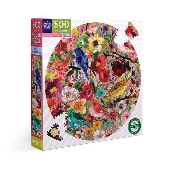 Birds & Blossom 500 Piece Puzzle