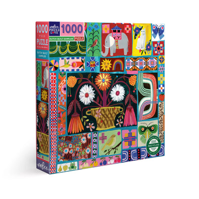 Dutch Quilt Sampler 1000 Piece Square Puzzle