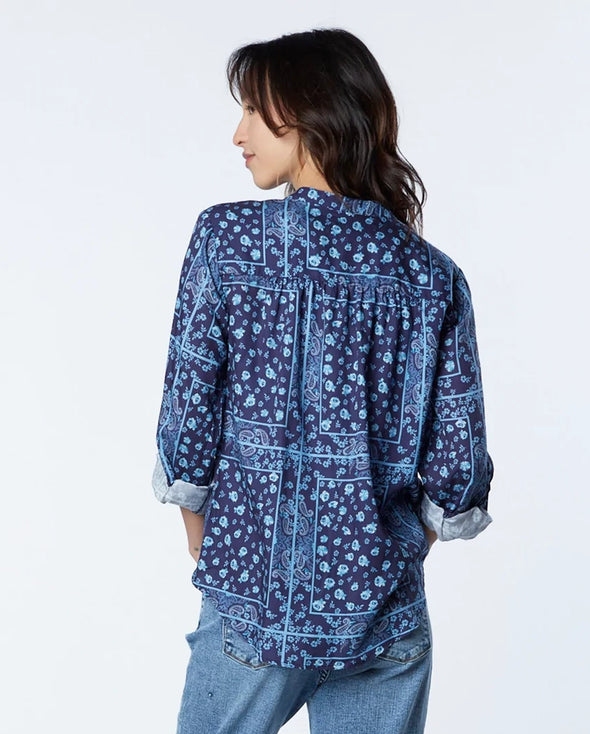 Poet Shirt in Blue