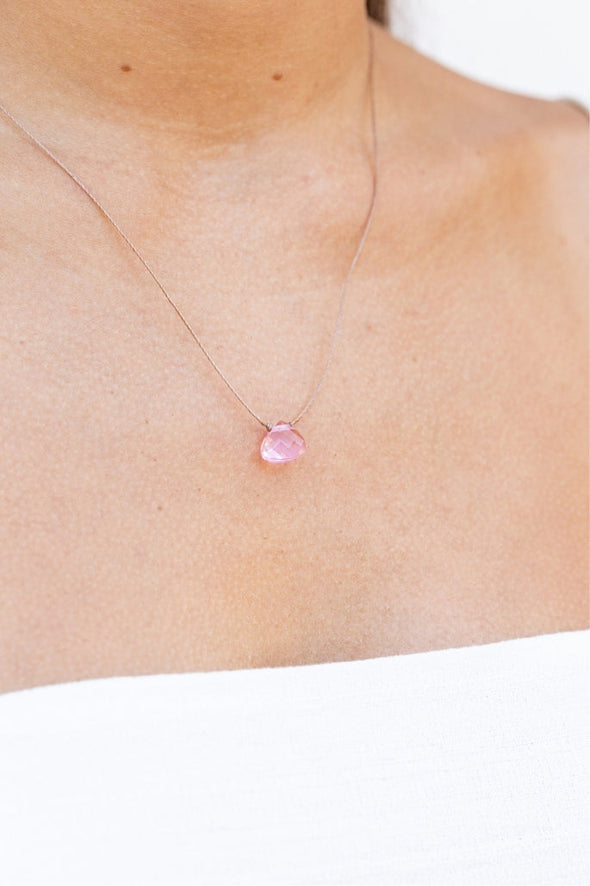 Rosy Pink Soul Shine Necklace for Fierce