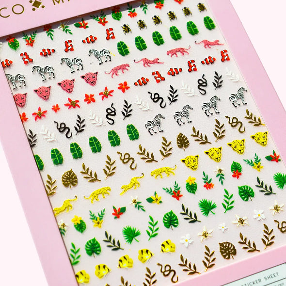 Nail Art Stickers - Tropique