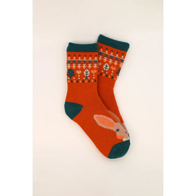 Cute Hare Knit Socks