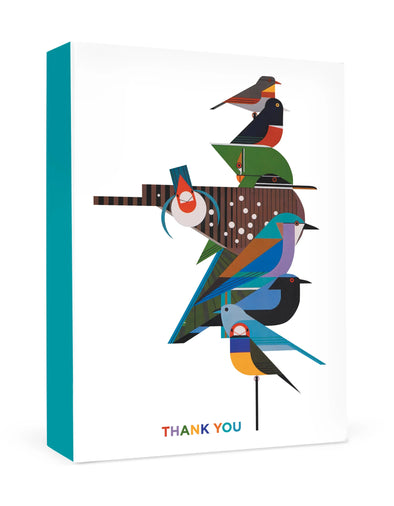 Charley Harper: Rainforest Birds Boxed Thank You Notes Set of 10