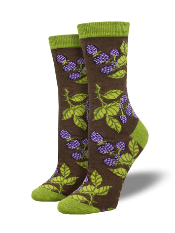 Bunch of Blackberries Socks