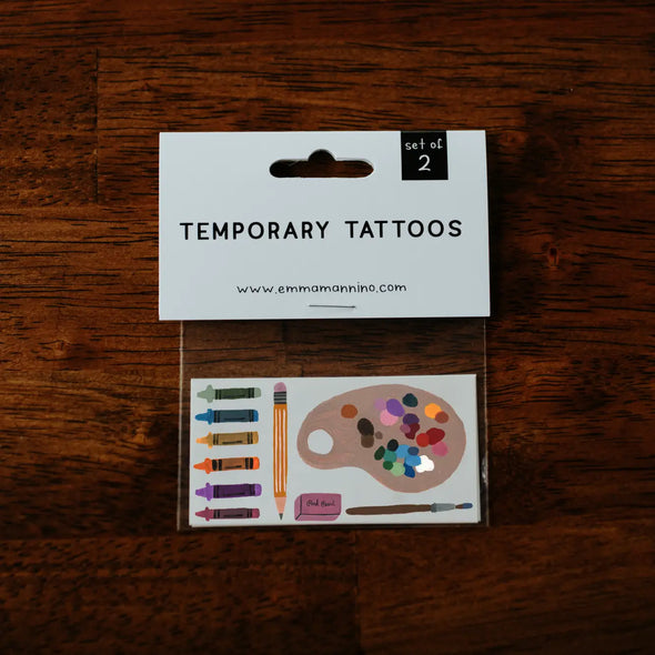Art Set Temporary Tattoos