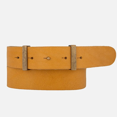 Jip Belt in Ochre Yellow