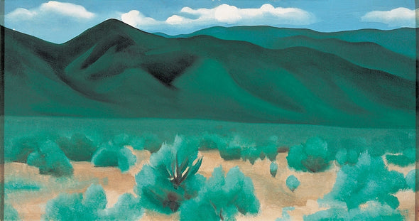Georgia O'Keeffe: Landscapes Panoramic Boxed Notecards Set of 16