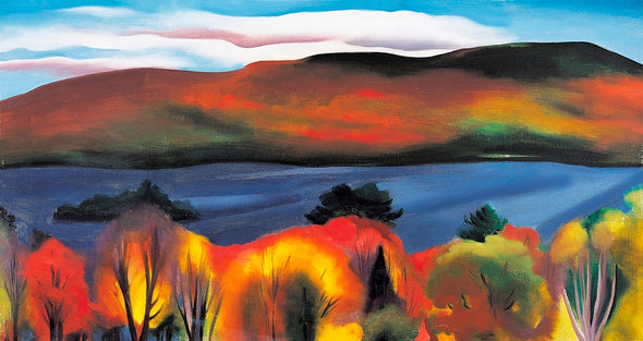 Georgia O'Keeffe: Landscapes Panoramic Boxed Notecards Set of 16