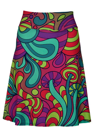 Flippy Skirt Print