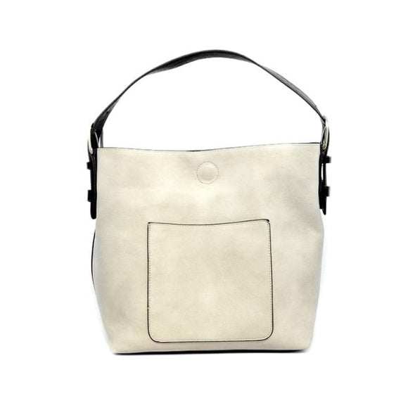 Classic Hobo Handbag with Removable Insert Bag