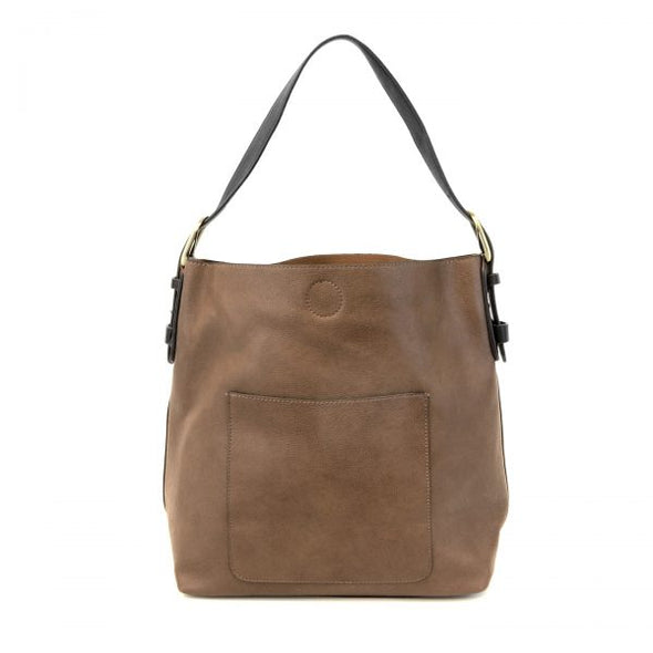 Classic Hobo Handbag with Removable Insert Bag