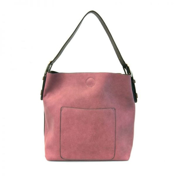 Classic Hobo Handbag with Removable Insert Bag