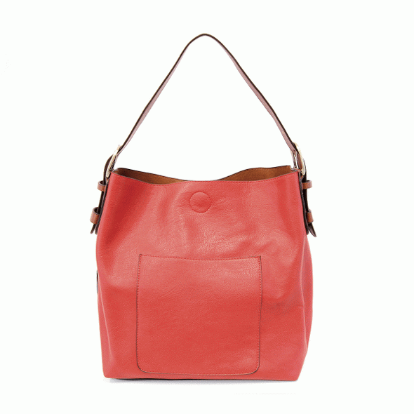 Classic Hobo Handbag with Removable Insert Bag