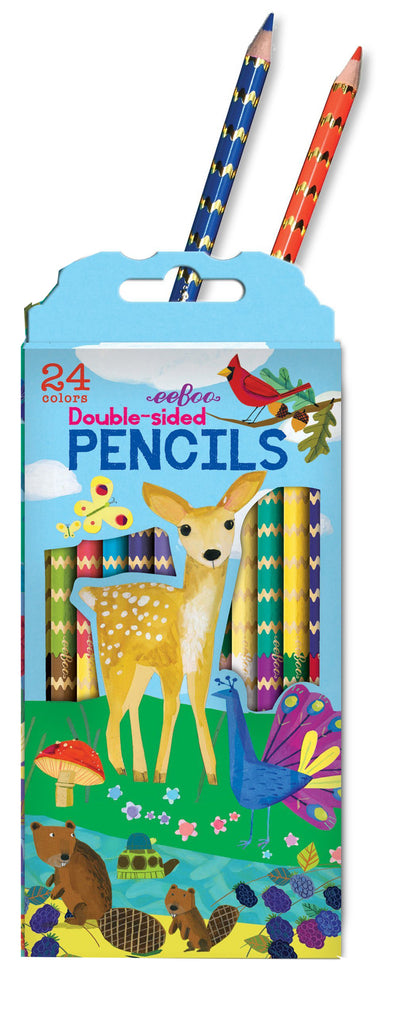 Double-Sided Colored Pencils 12 Set Life on Earth