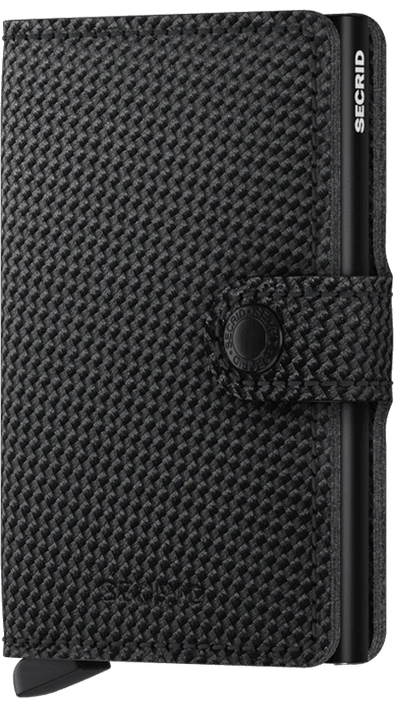 Miniwallet in Carbon Black