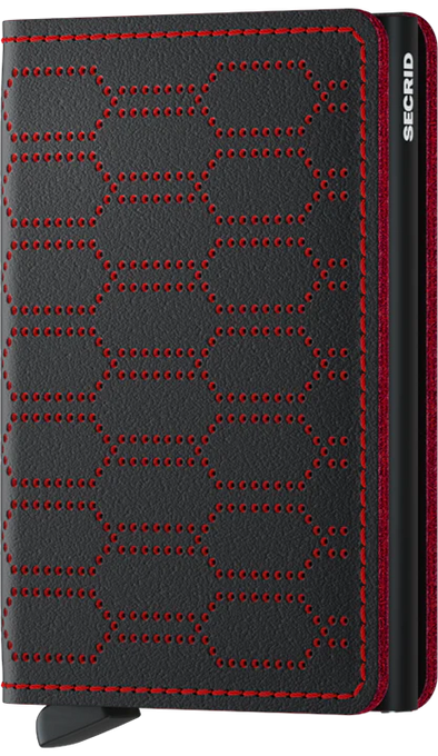 Slimwallet in Fuel Black/Red