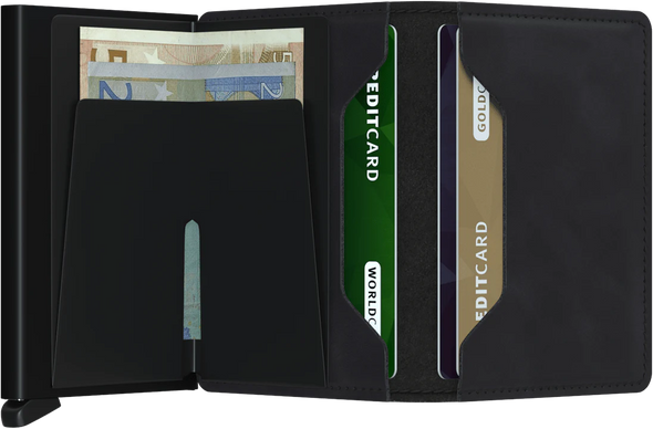 Slimwallet in Vintage Black